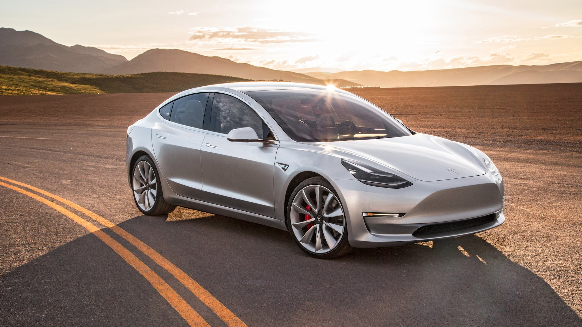 特斯拉Model 3高清官图公布:设计极简 配15英寸大号iPad插图2