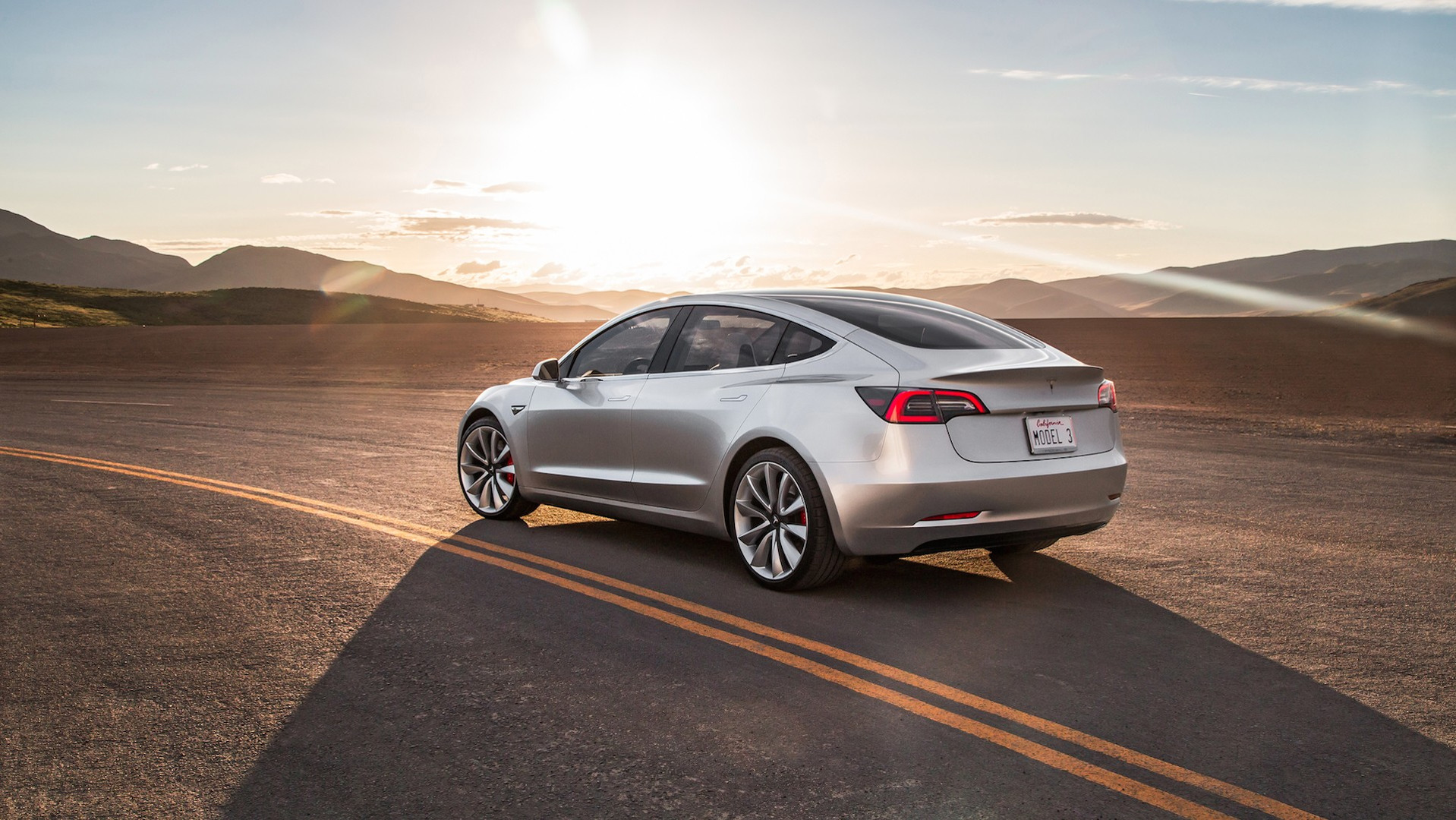 特斯拉Model 3高清官图公布:设计极简 配15英寸大号iPad缩略图